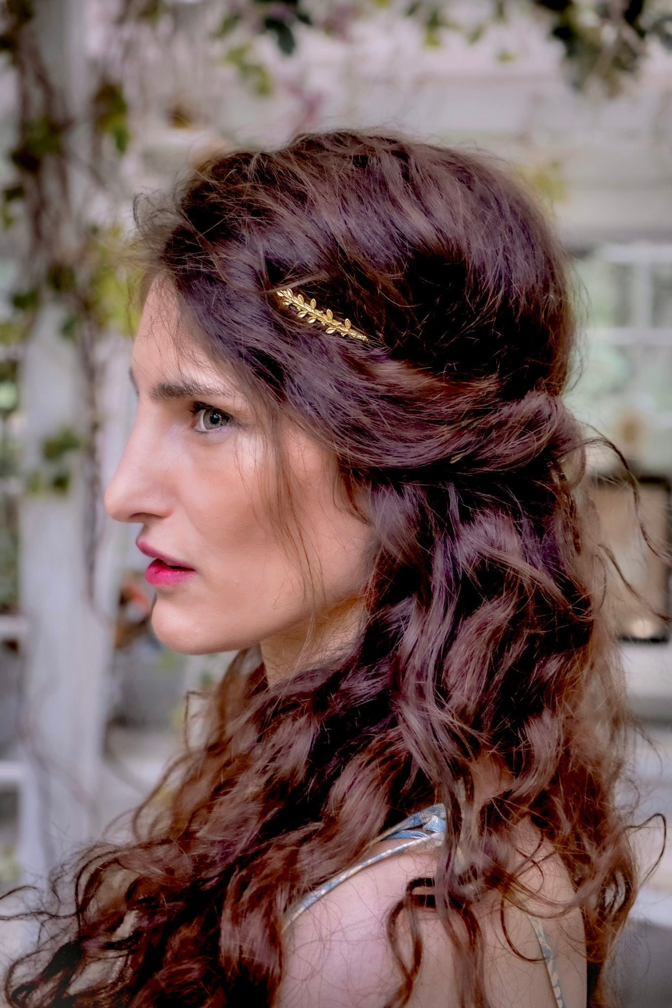 Small Olive Branch Goddess Crown