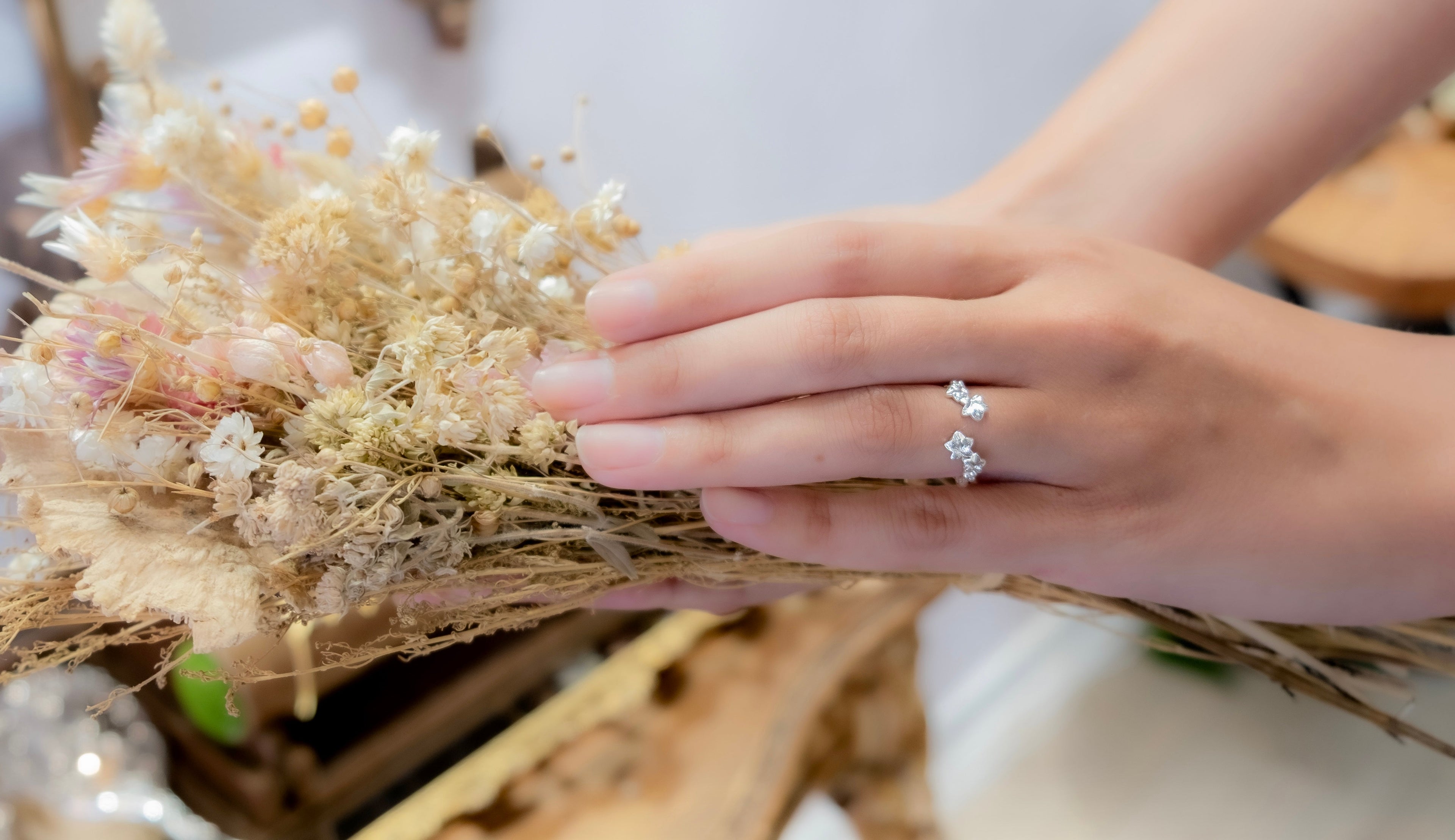 Ivy Leaves Ring