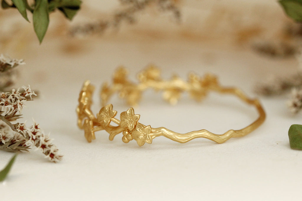 Wild Ivy Leaves Bracelet