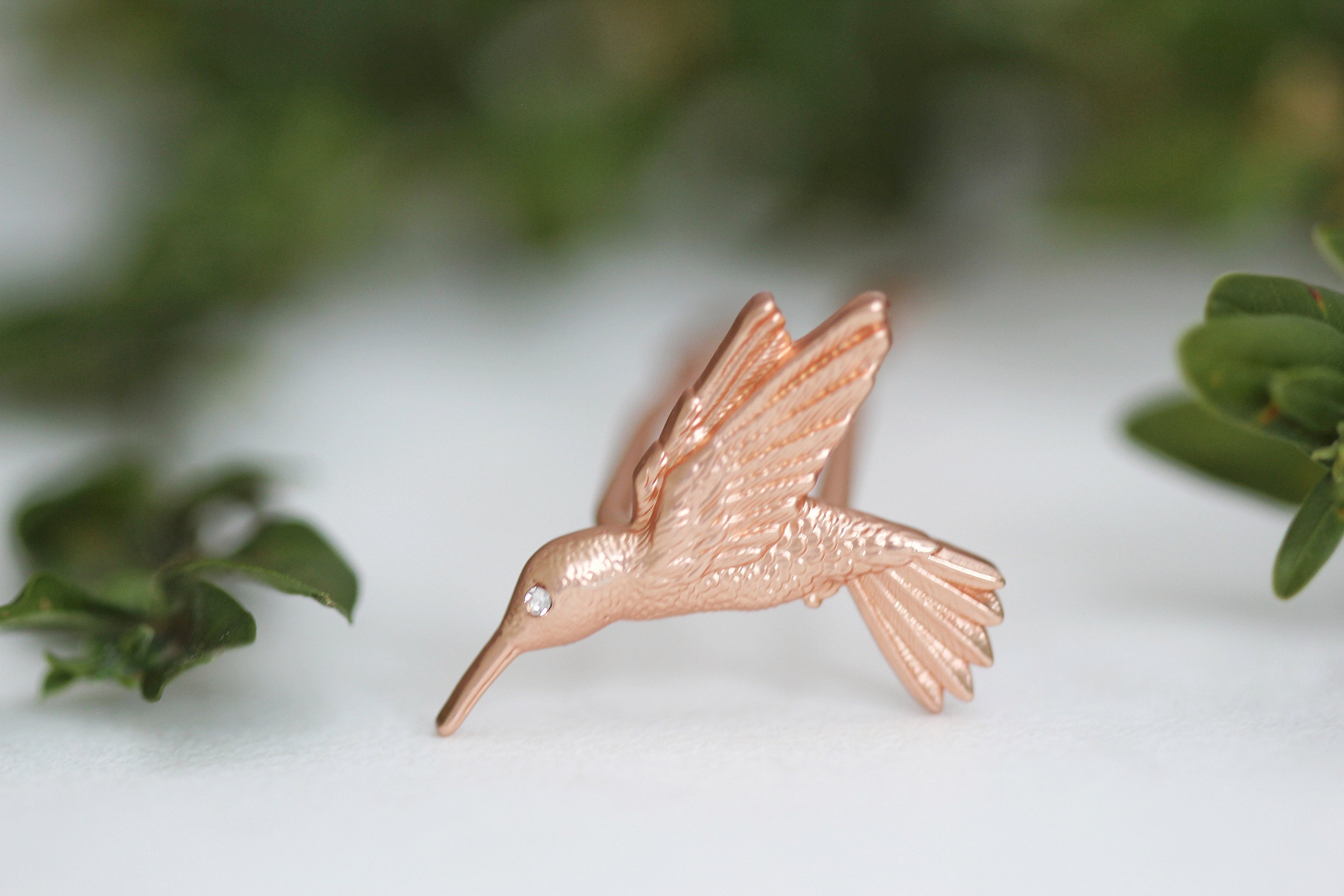 Baby Hummingbird Hair Pin