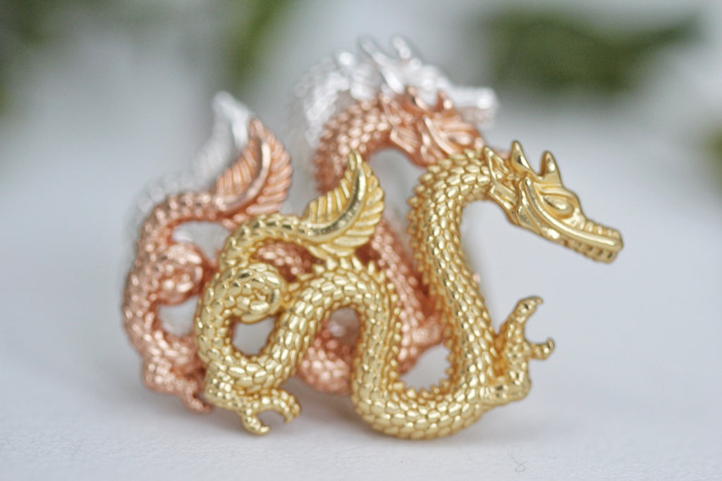 Swirly Baby Dragon Hair Prong