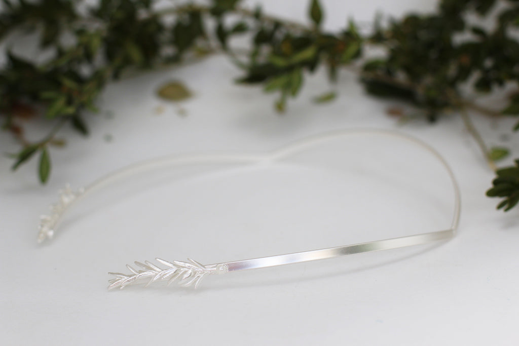 Rosemary Pearls Goddess Crown