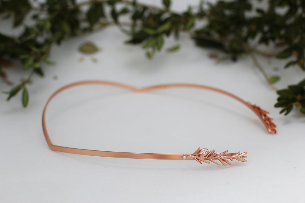 Rosemary Pearls Goddess Crown