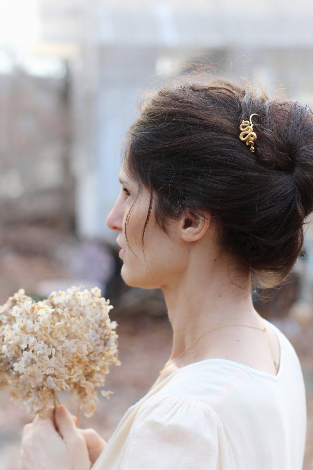 Swirly Snake Hair Prong