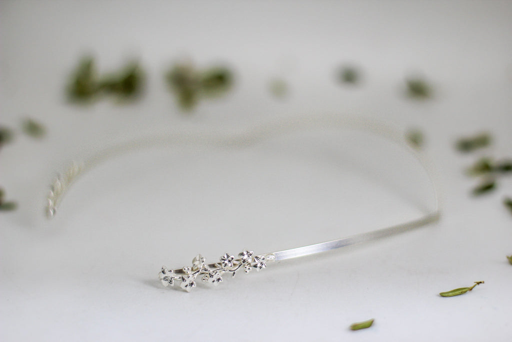 Wild Ivy Leaves Goddess Crown