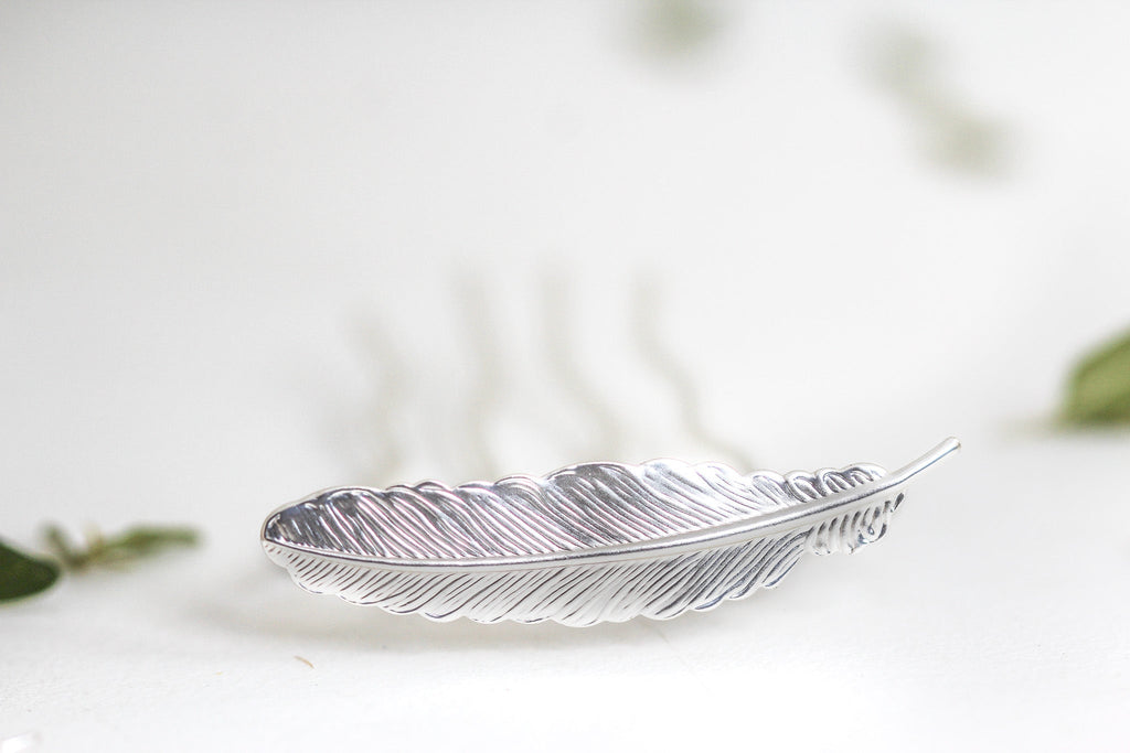 Feather Hair Prong
