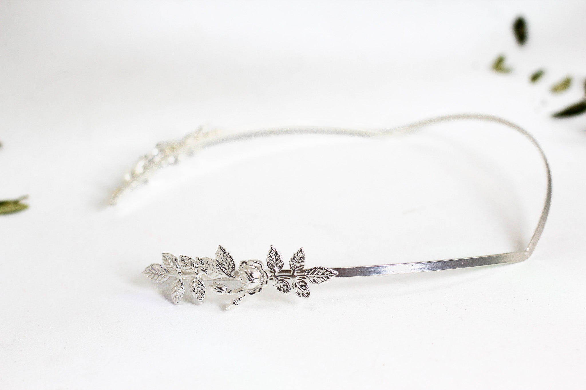 Rose Leaves Goddess Crown