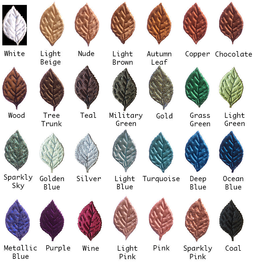 Small Fabric Leaf Headband