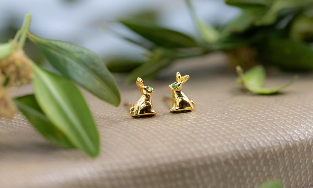 Bunny Stud Earrings