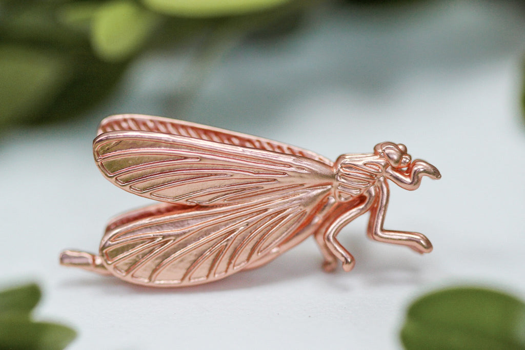 Flying Firefly Brooch