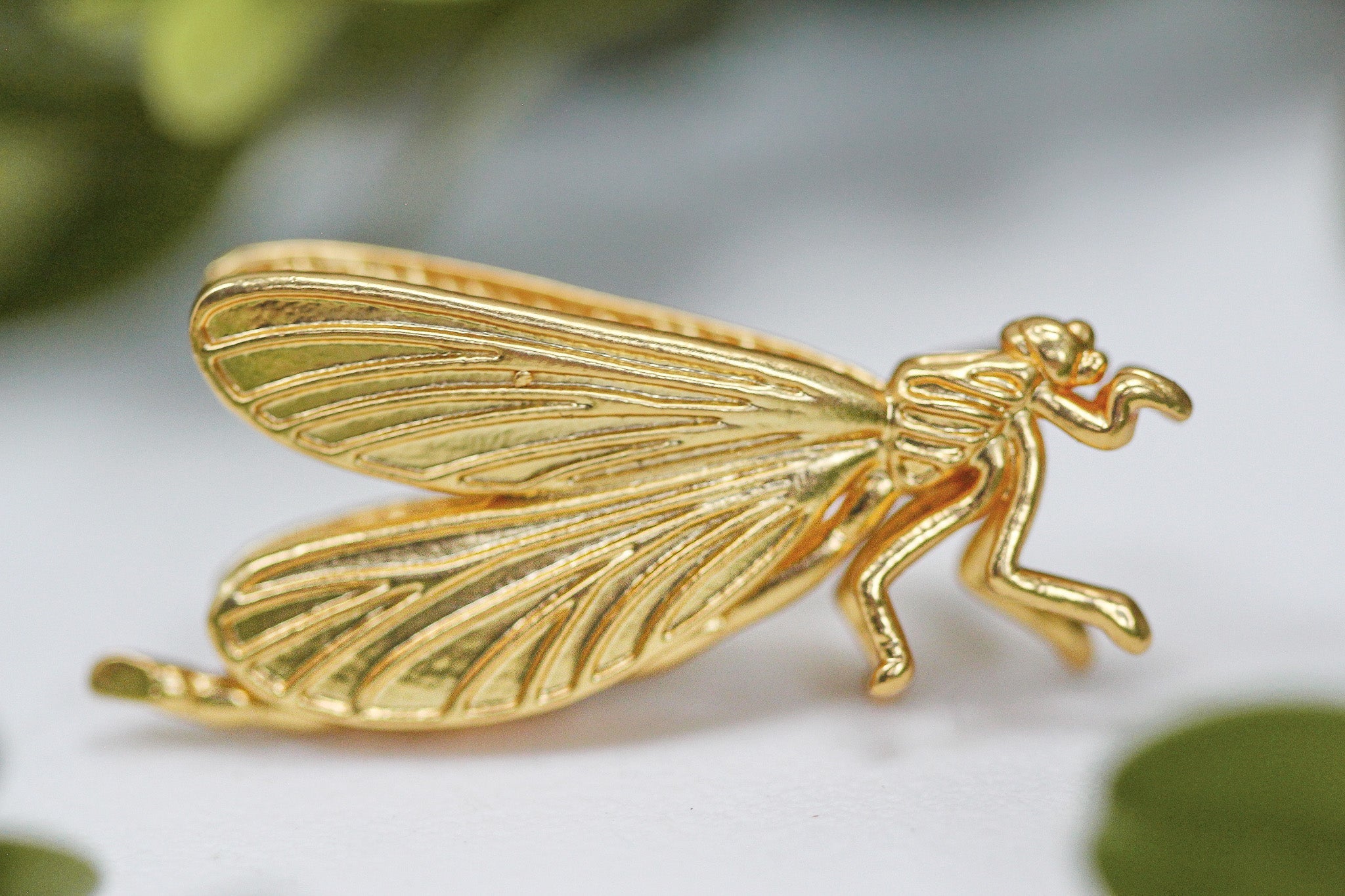 Flying Firefly Brooch