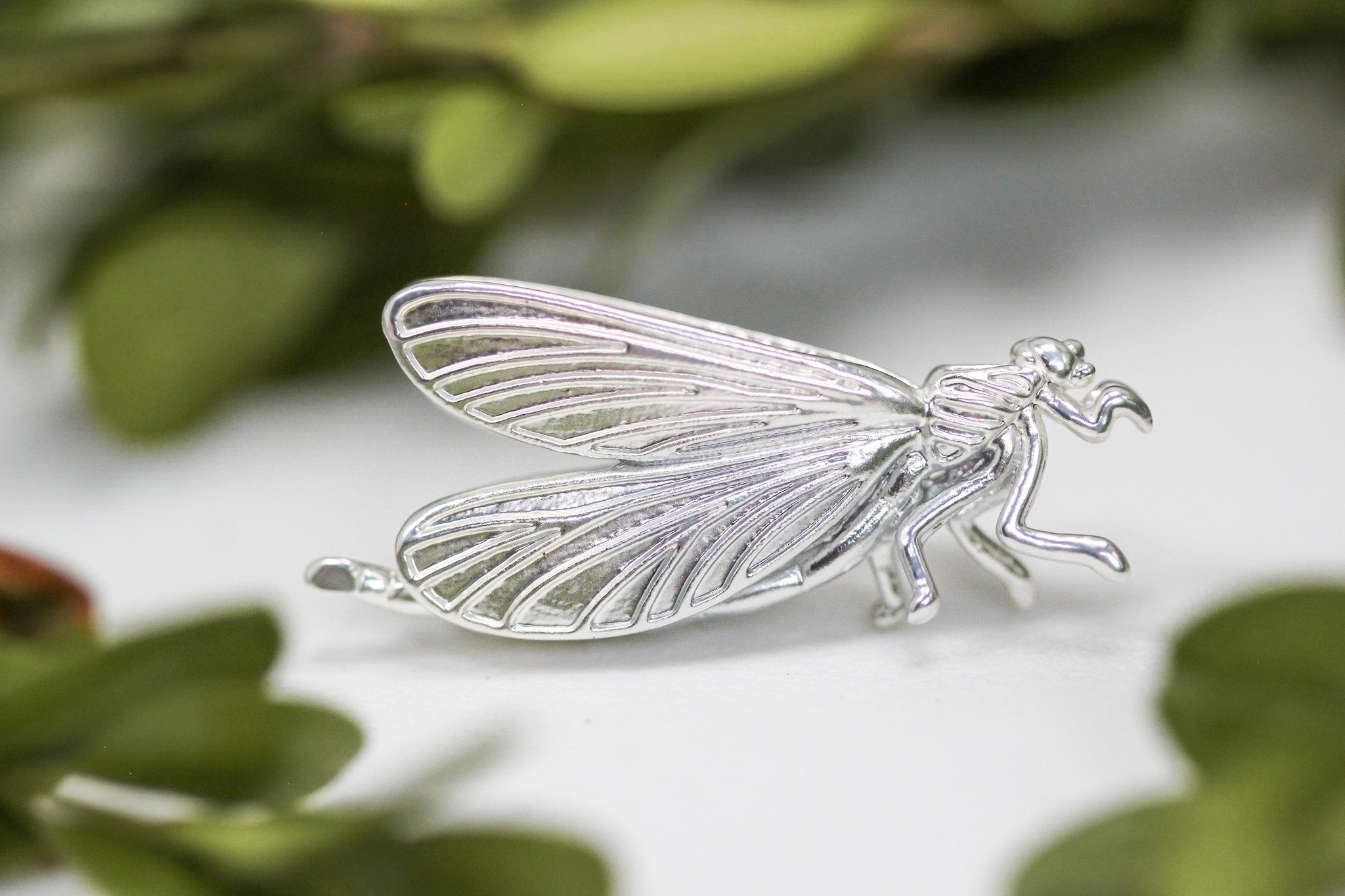 Flying Firefly Brooch