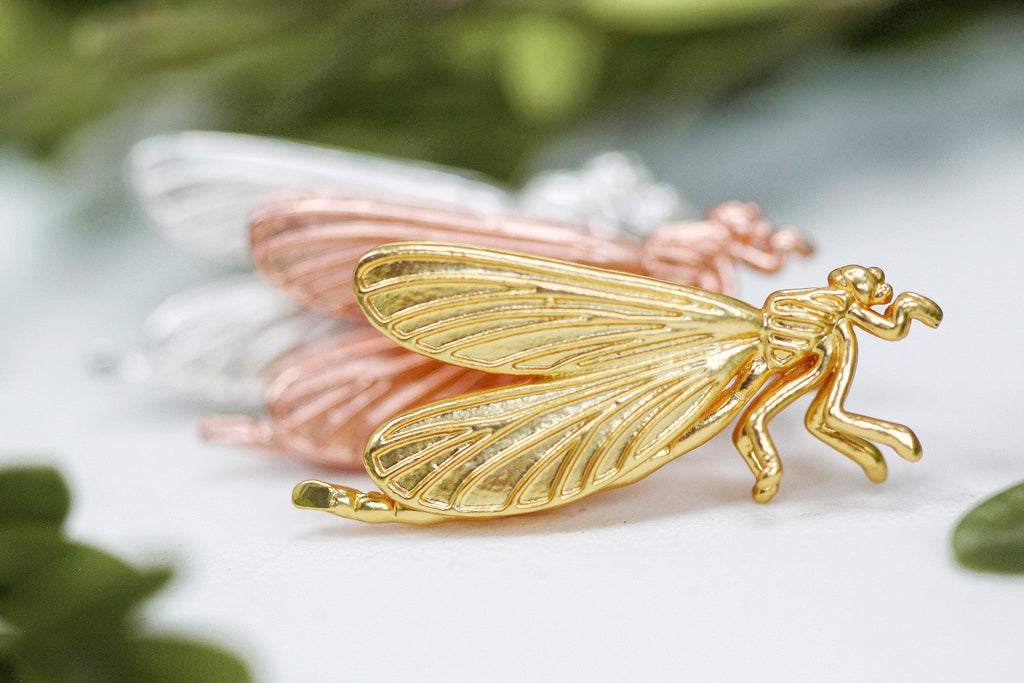 Flying Firefly Brooch