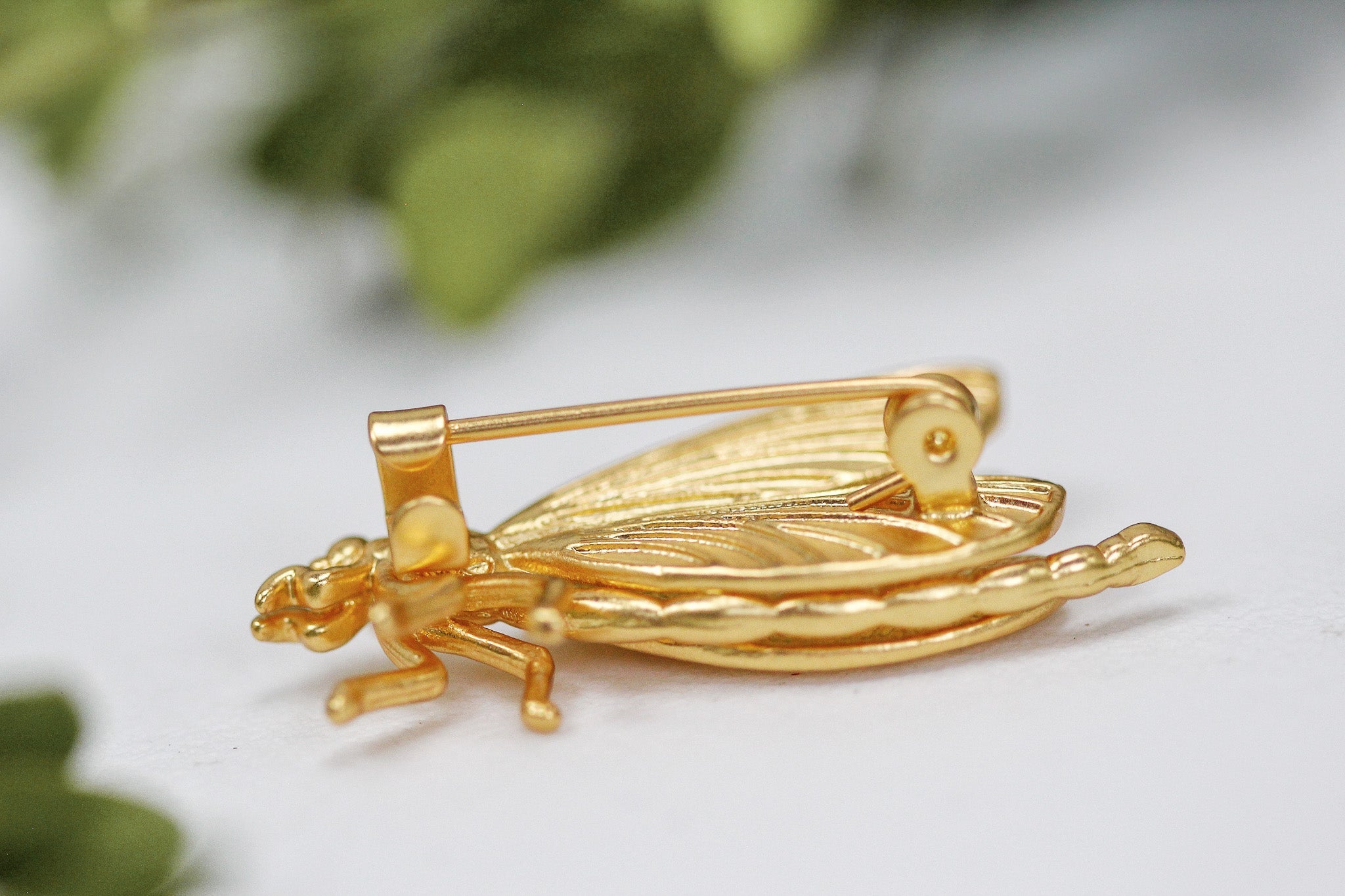 Flying Firefly Brooch