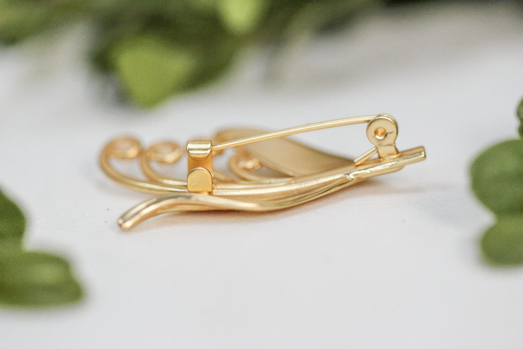 Blooming Lily of the Valley Brooch