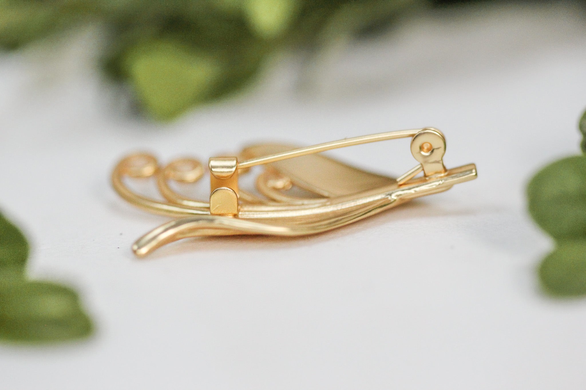 Blooming Lily of the Valley Brooch