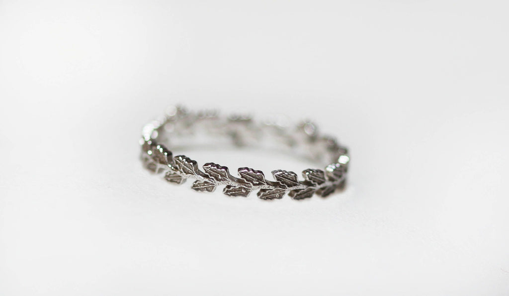 Custom Made* Laurel Leaves Ring