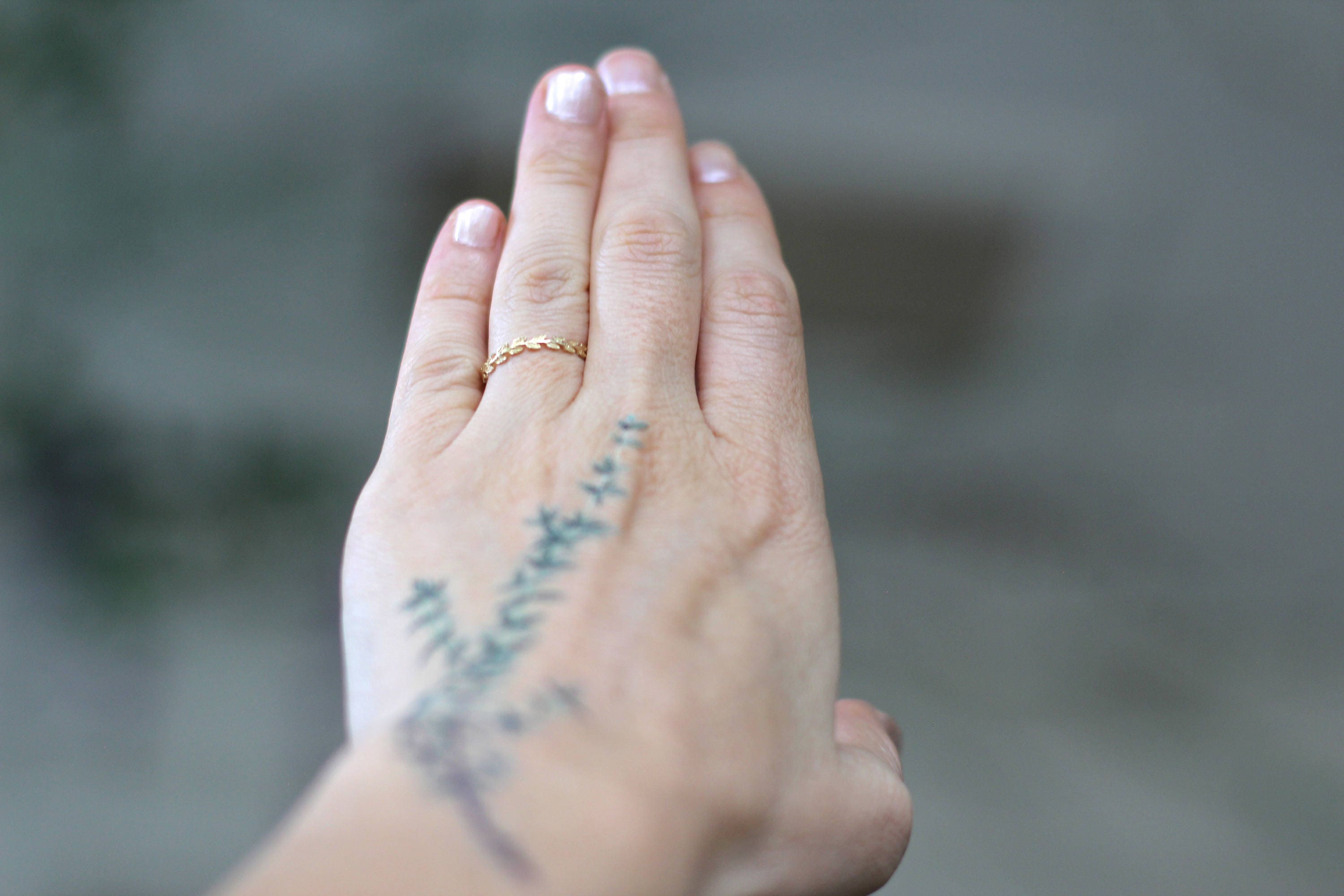 Custom Made* Laurel Leaves Ring