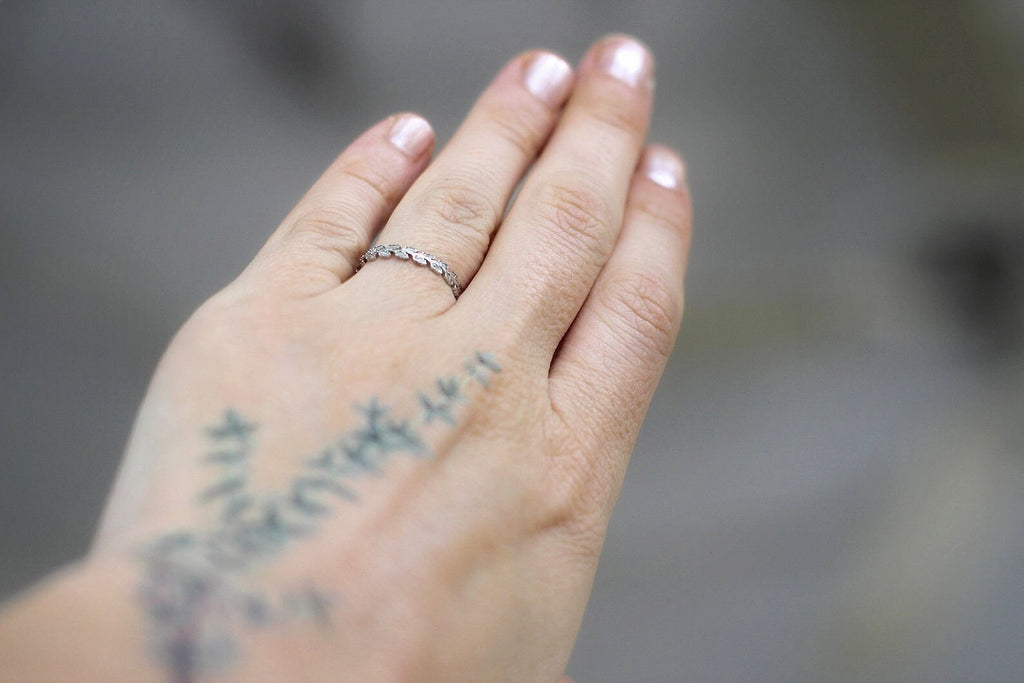 Custom Made* Laurel Leaves Ring