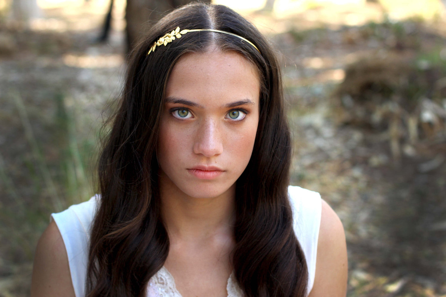 Rose & Leaves Headband