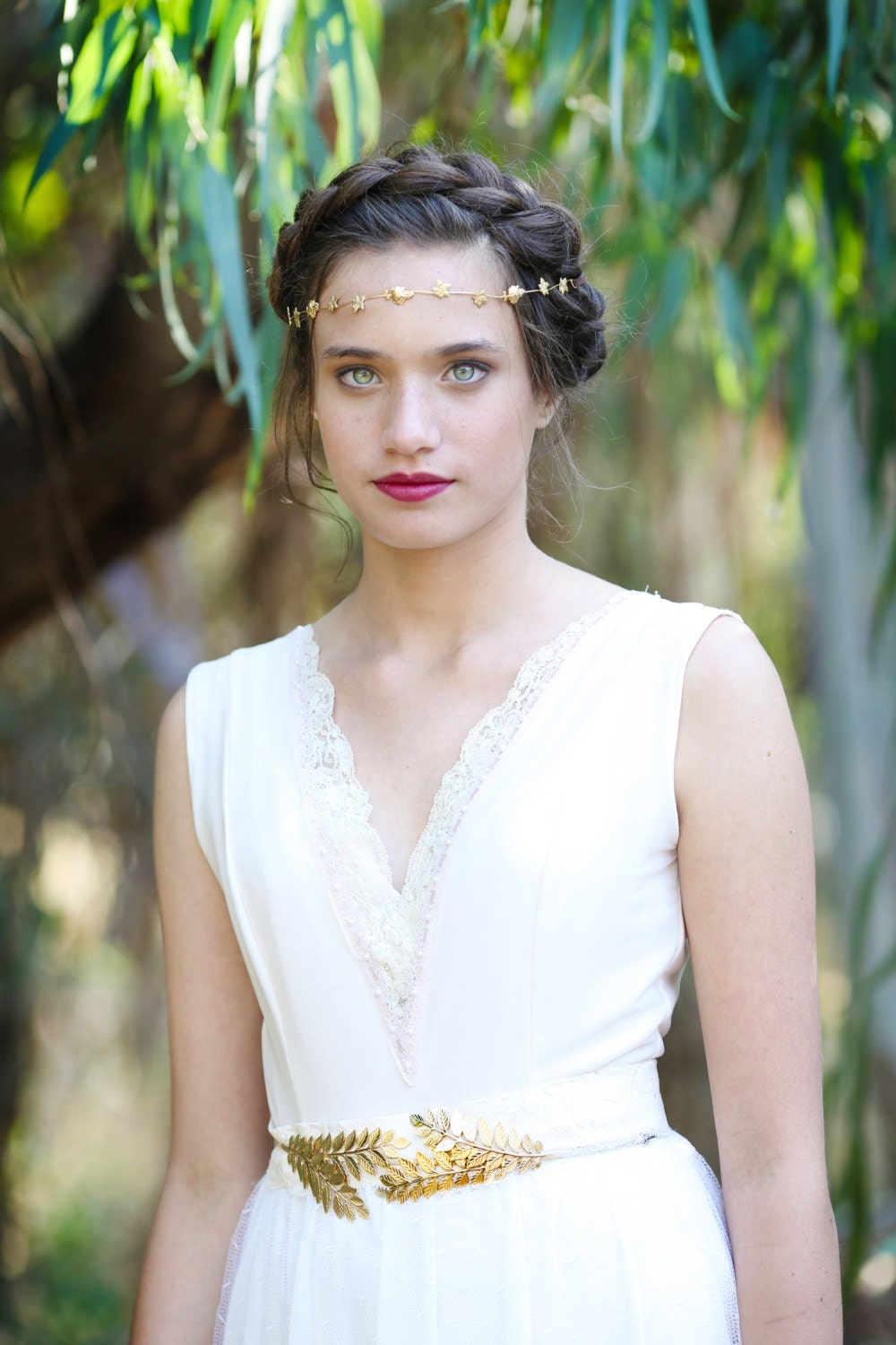 Four Athena Leaves Wreath