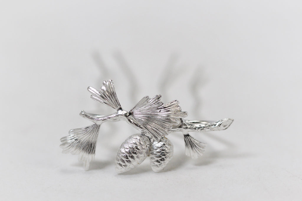 Pinecones Hair Prong