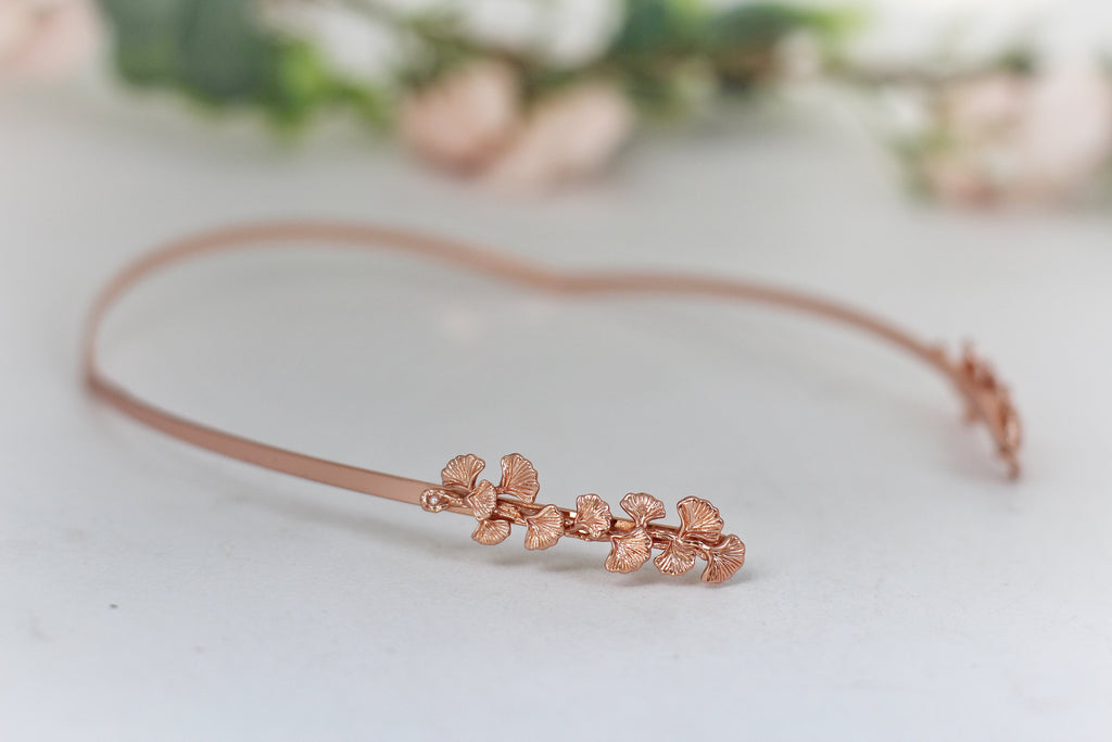 Ginkgo Leaves Goddess Crown