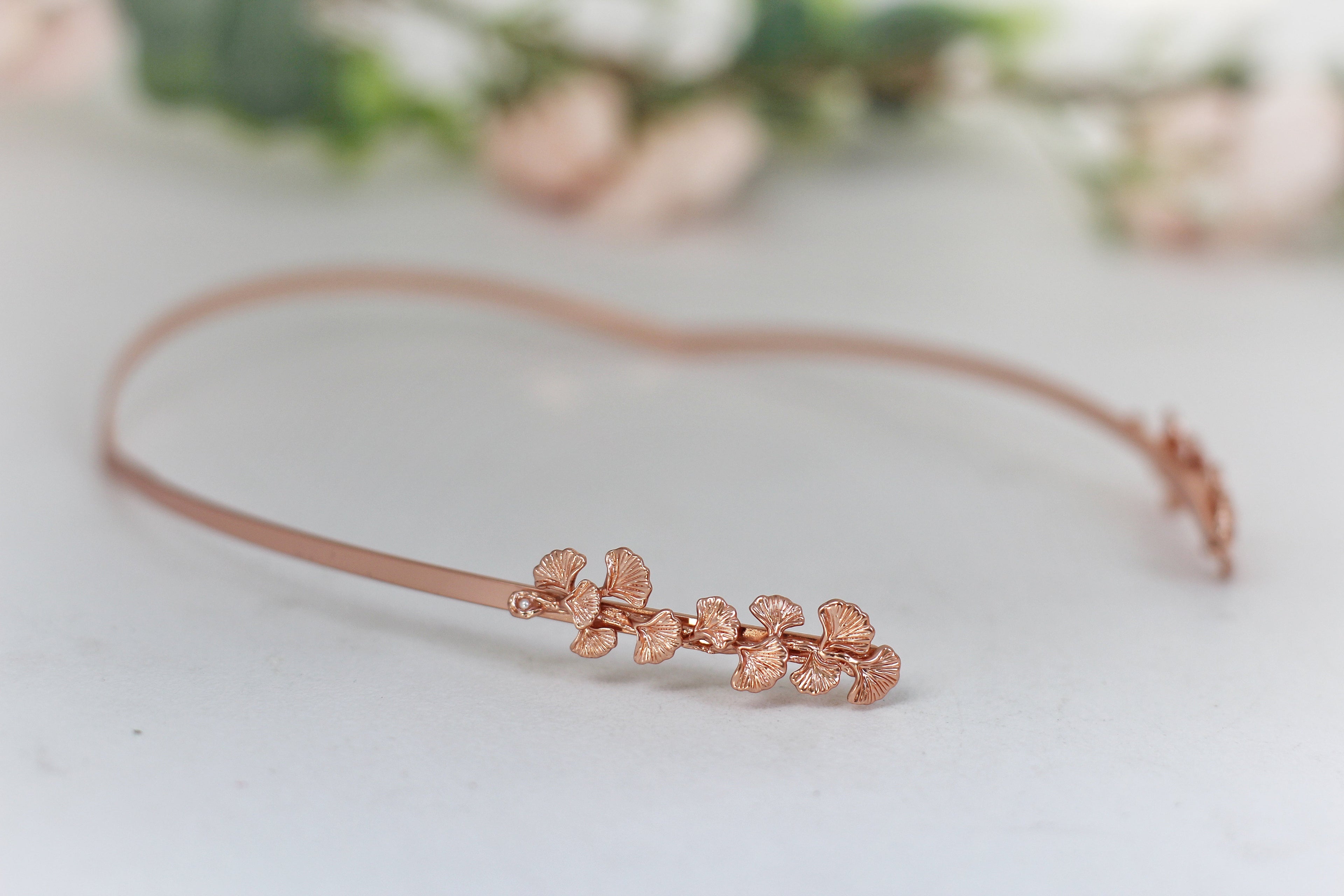 Ginkgo Leaves Goddess Crown