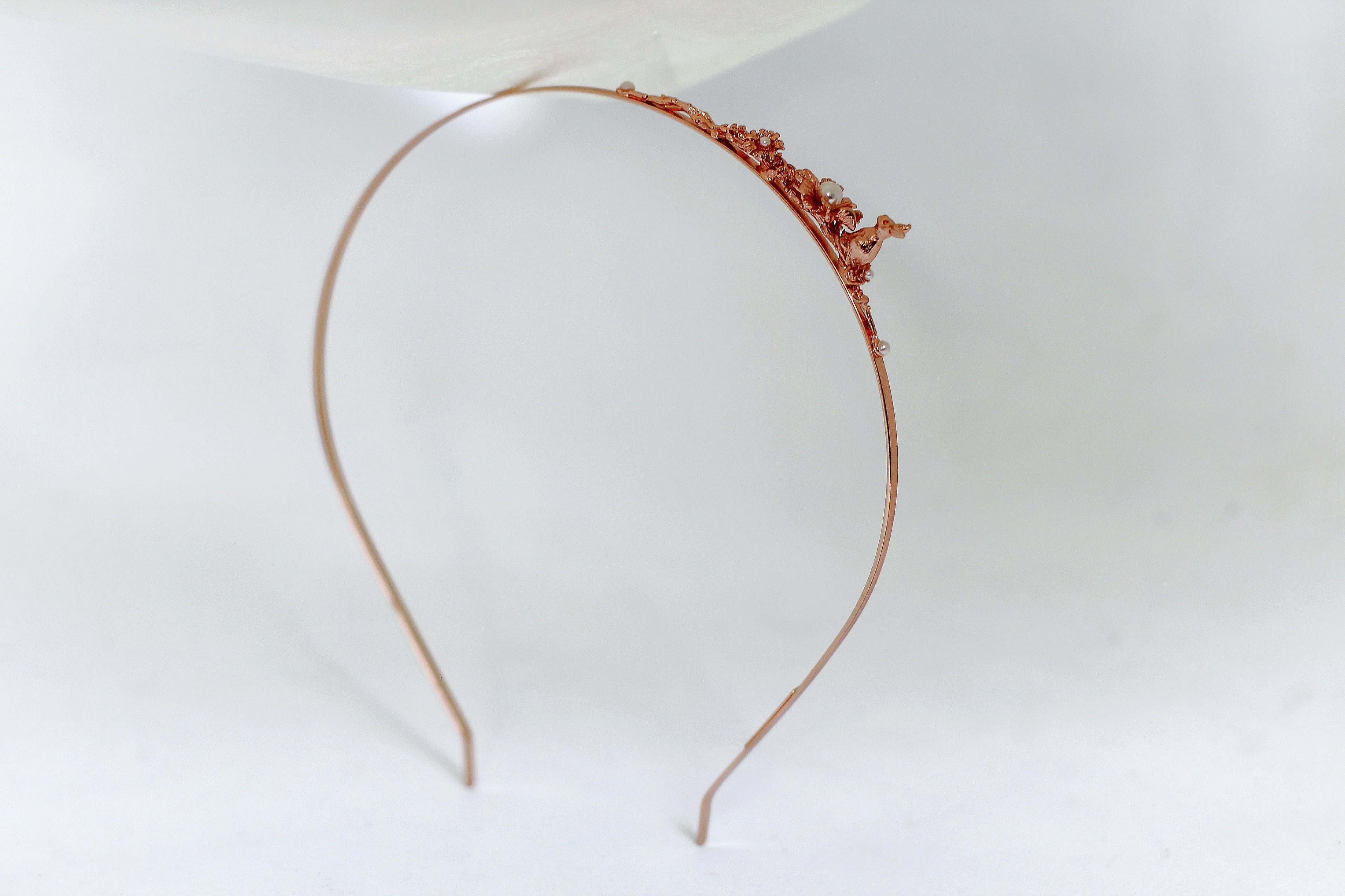 Bunny in Flower Meadow Headband