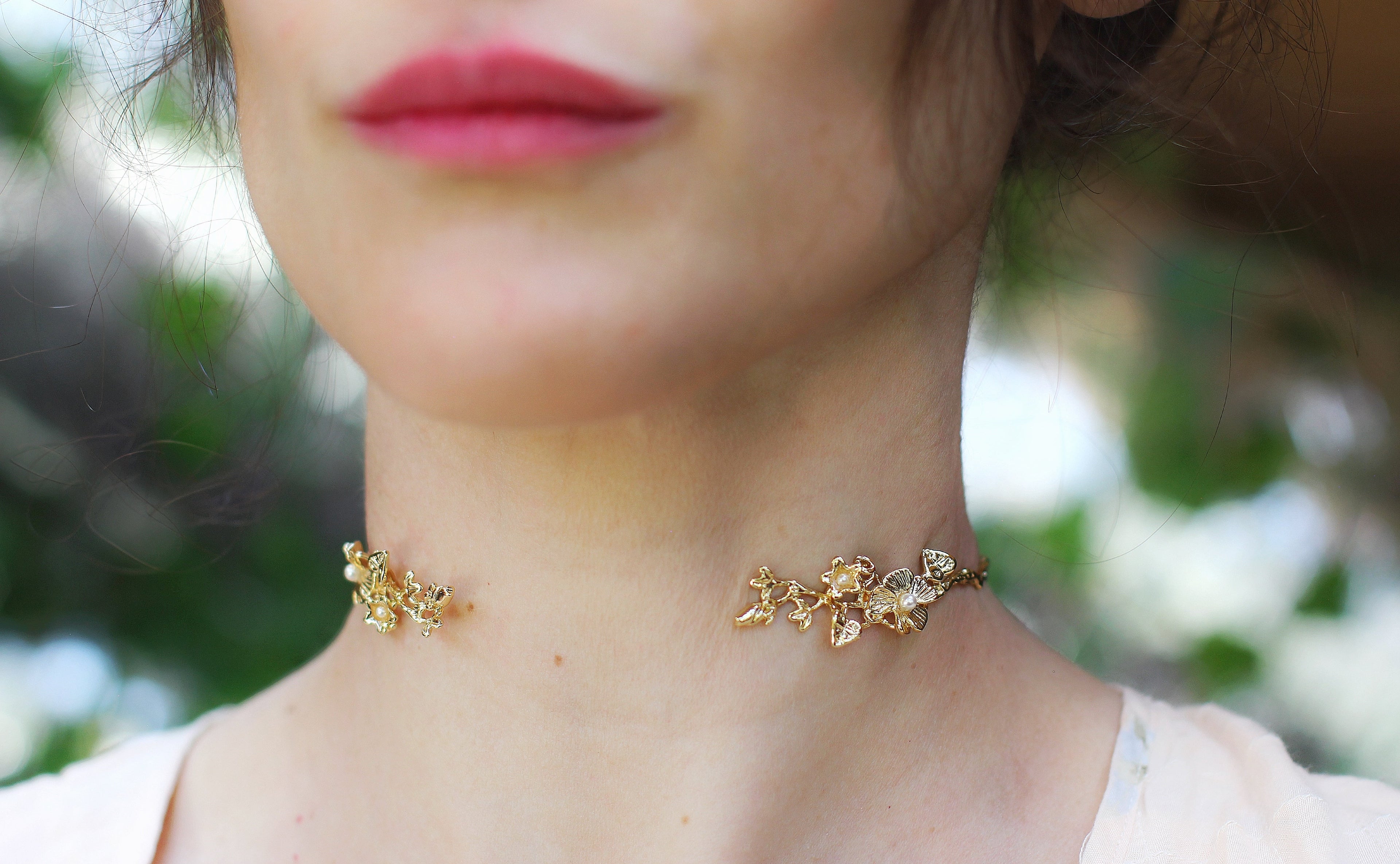 Fairy Magic Floral Choker