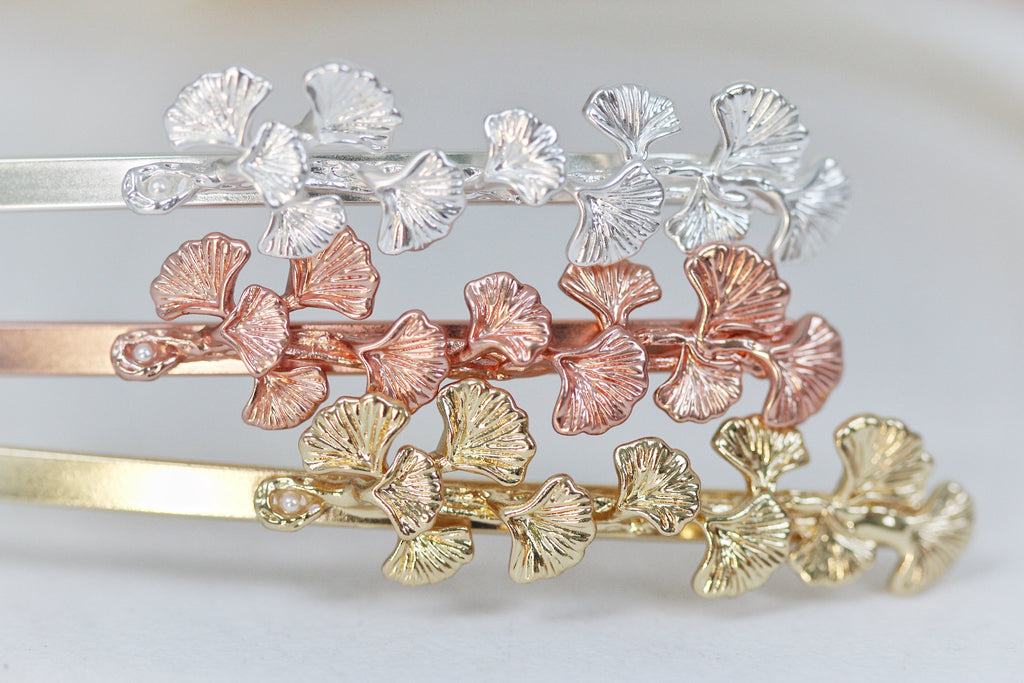 Ginkgo Leaves Goddess Crown