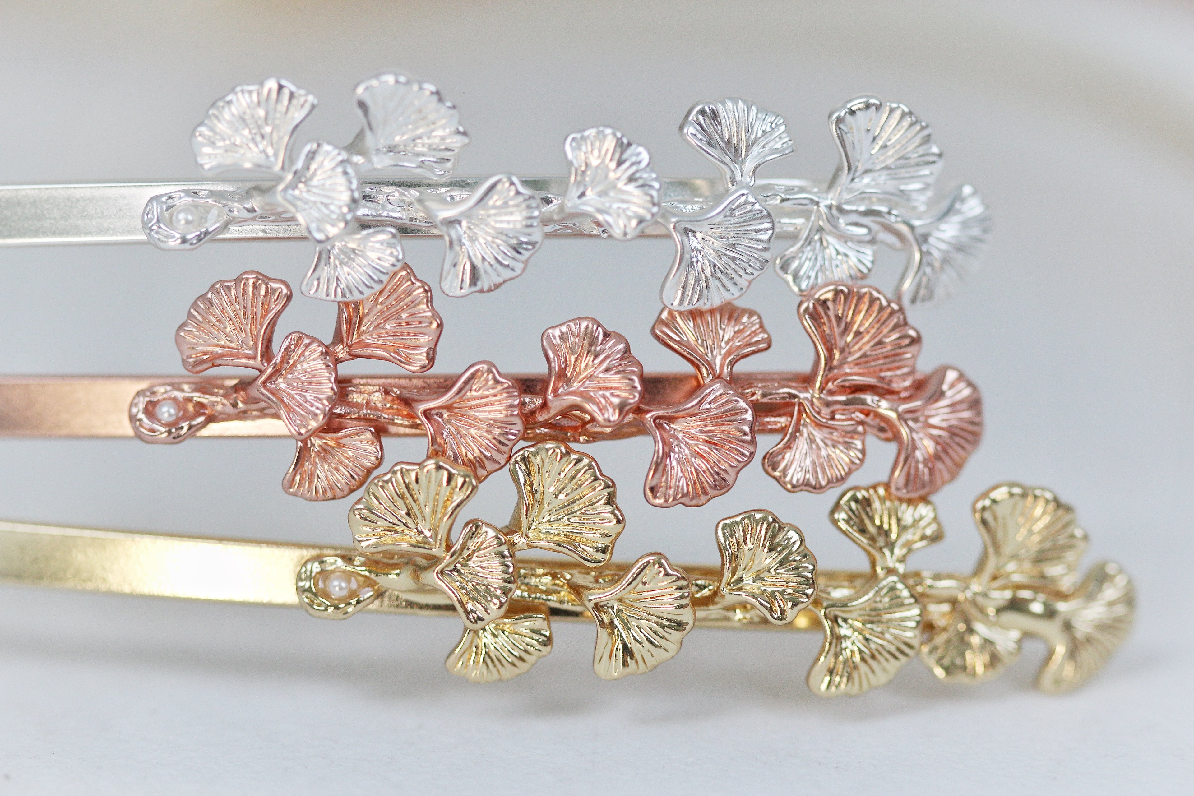 Ginkgo Leaves Goddess Crown