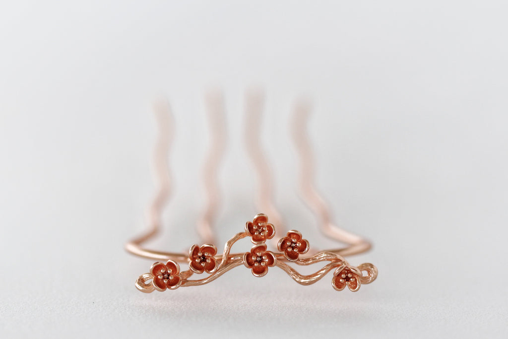 Cherry Blossom Hair Prong