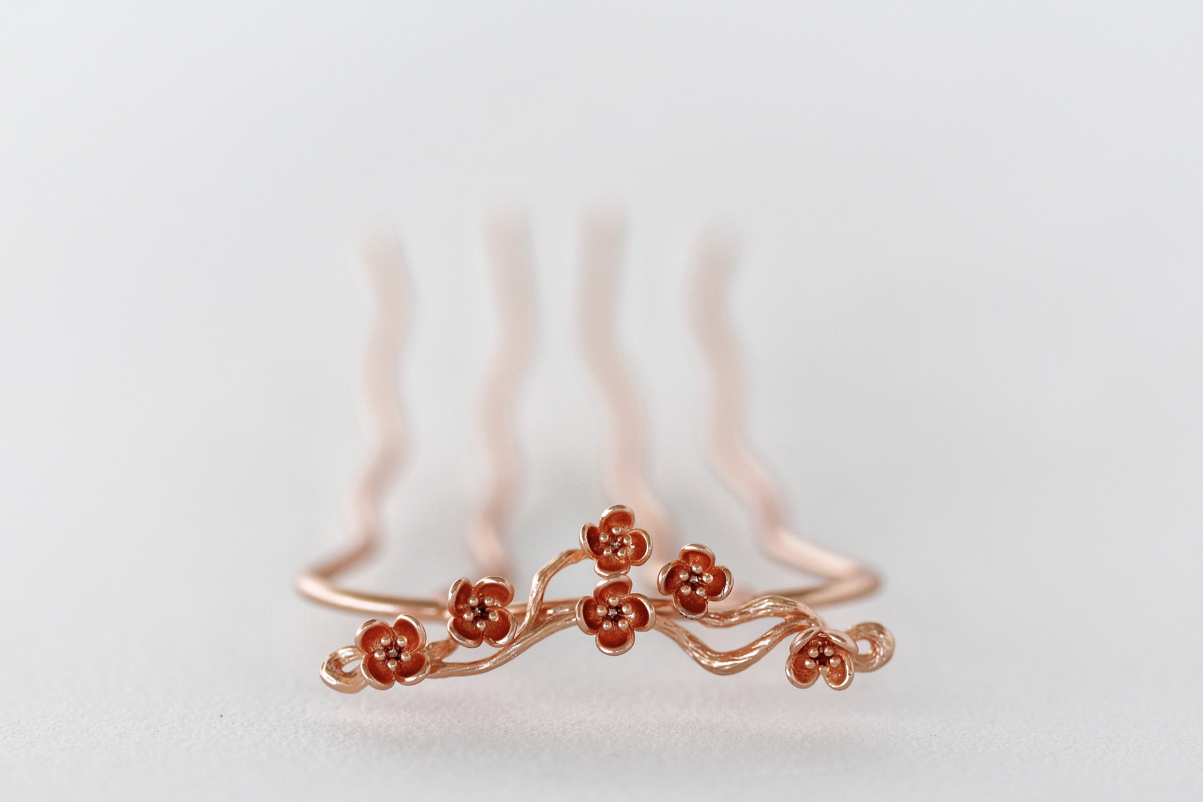 Cherry Blossom Hair Prong