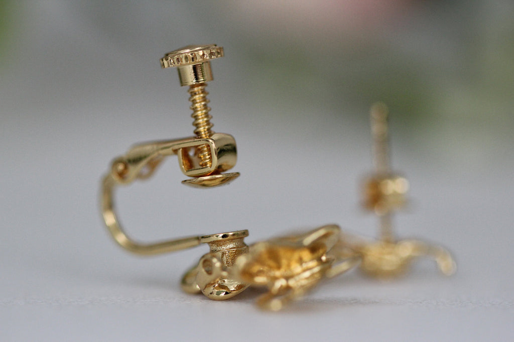 The Butterfly and the Ladybug Ear Cuff