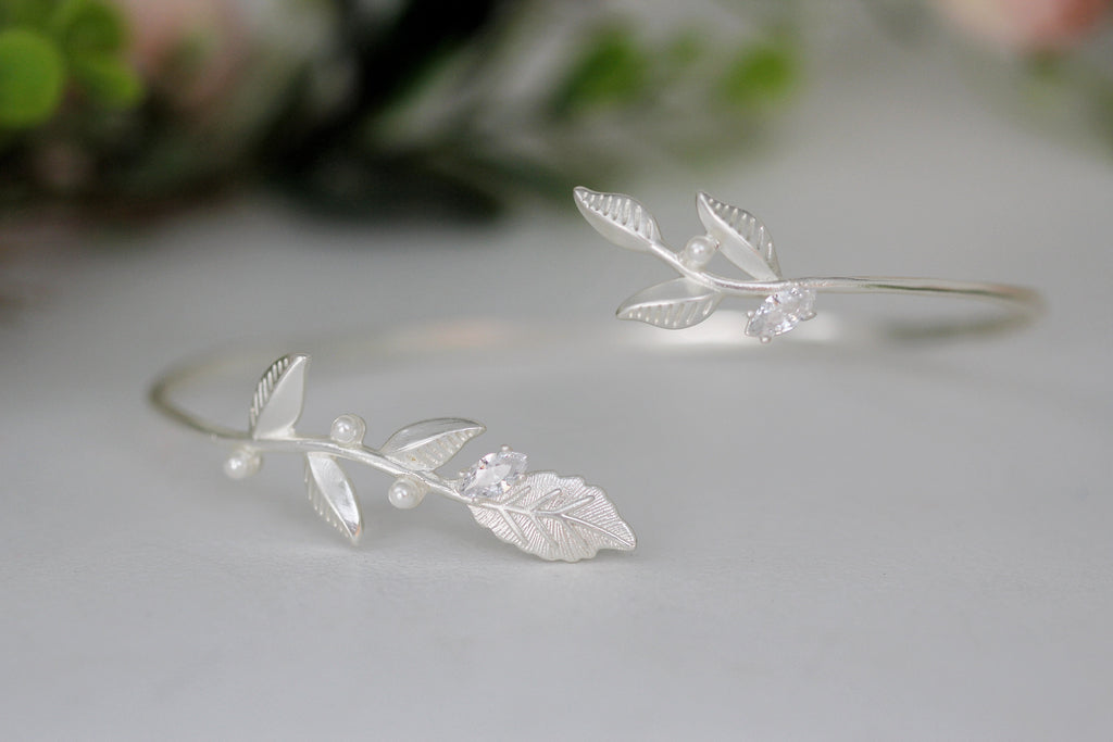 Twigs, Pearls & Crystals Choker