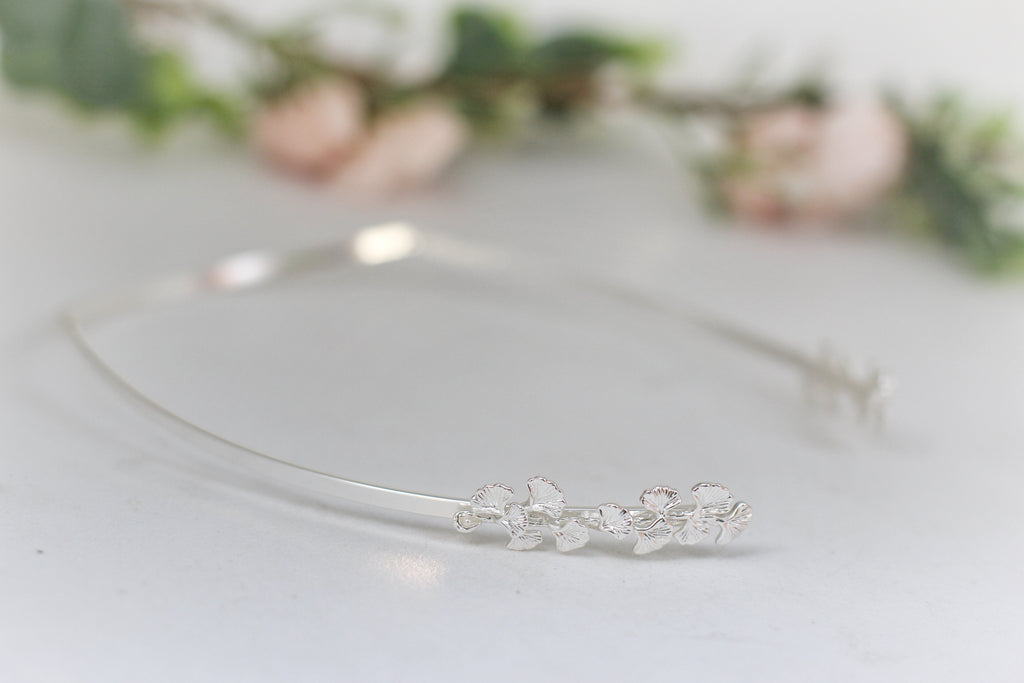 Ginkgo Leaves Goddess Crown