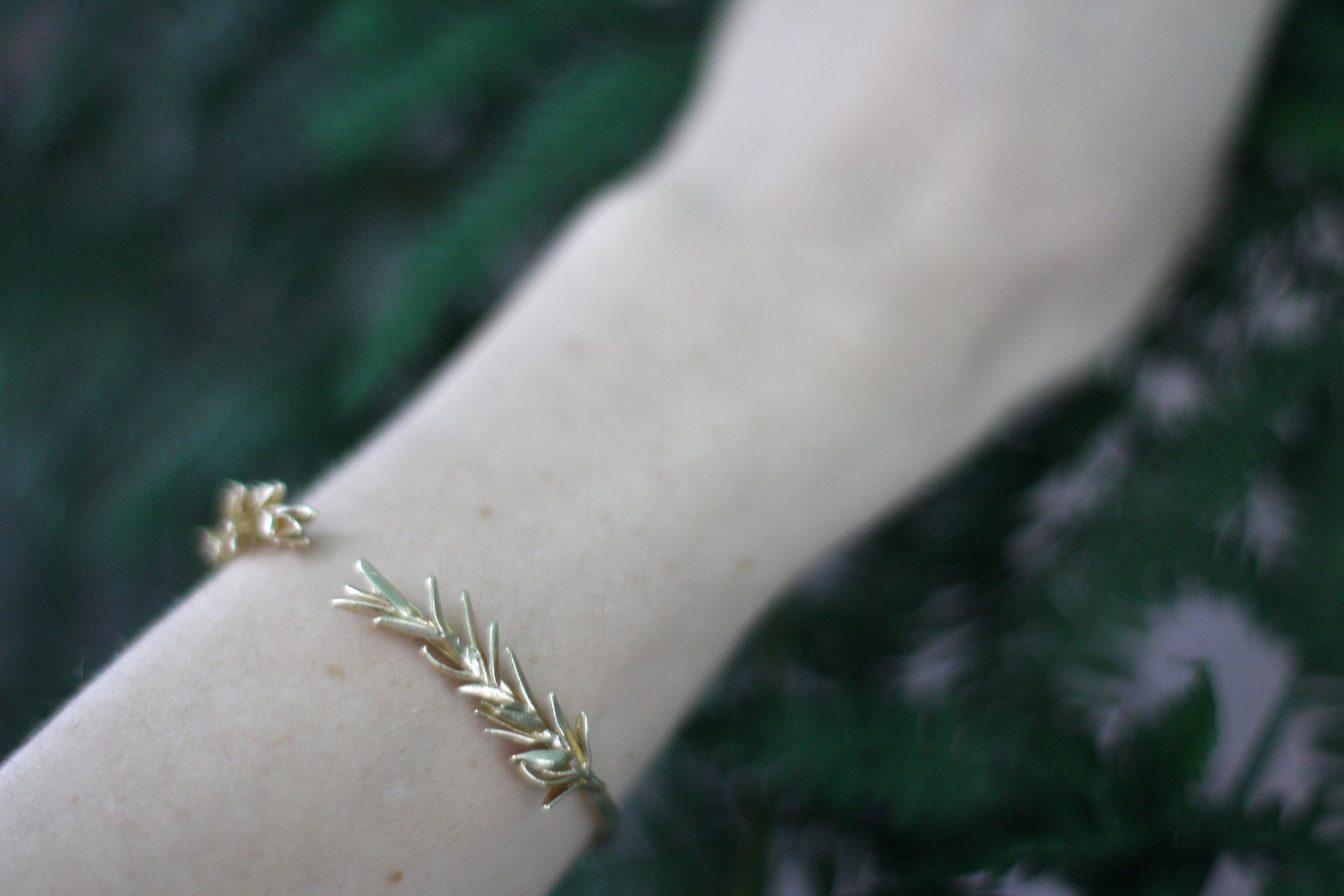 Rosemary Leaves Bracelet