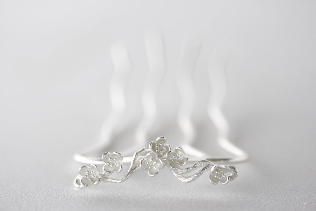 Cherry Blossom Hair Prong