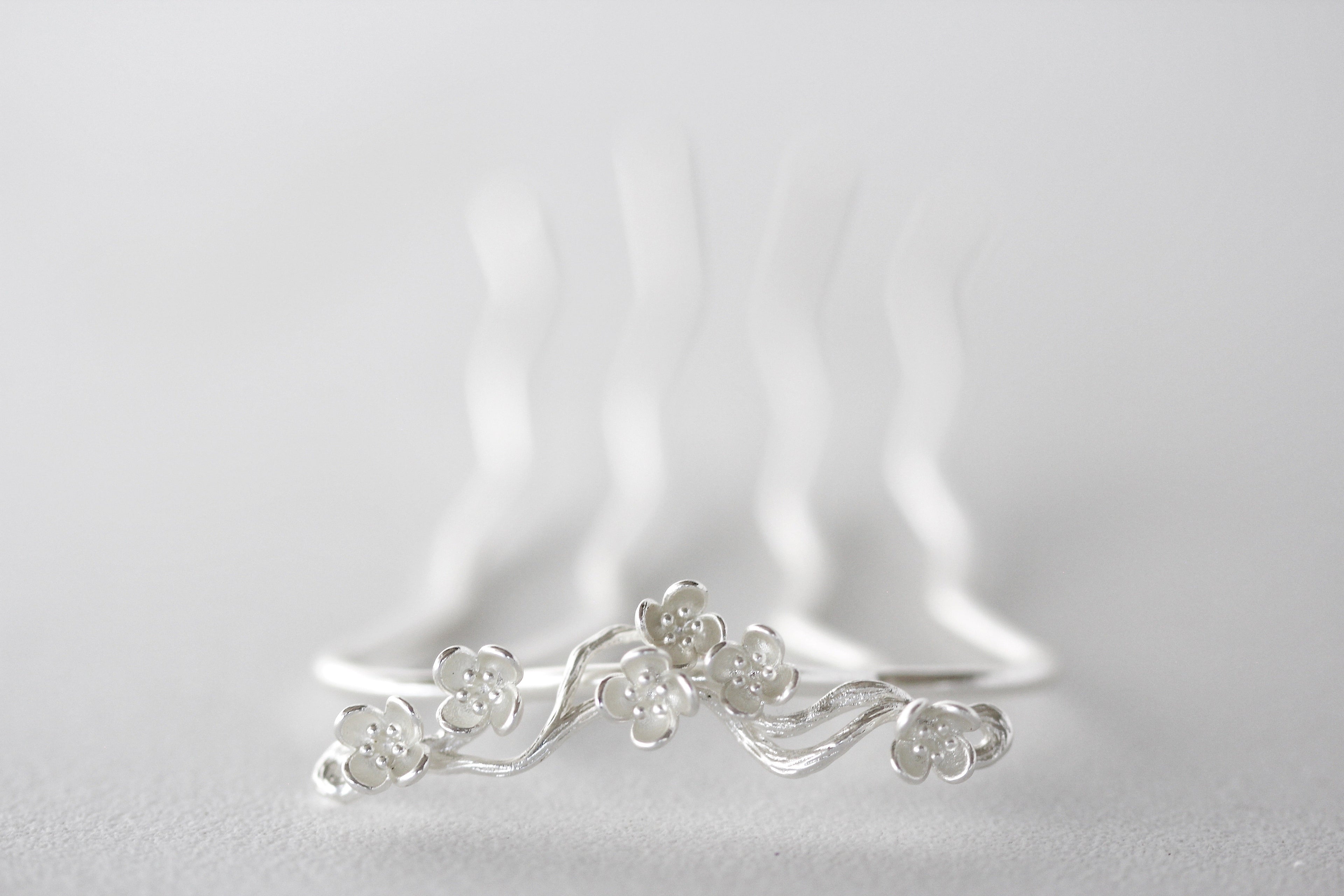 Cherry Blossom Hair Prong