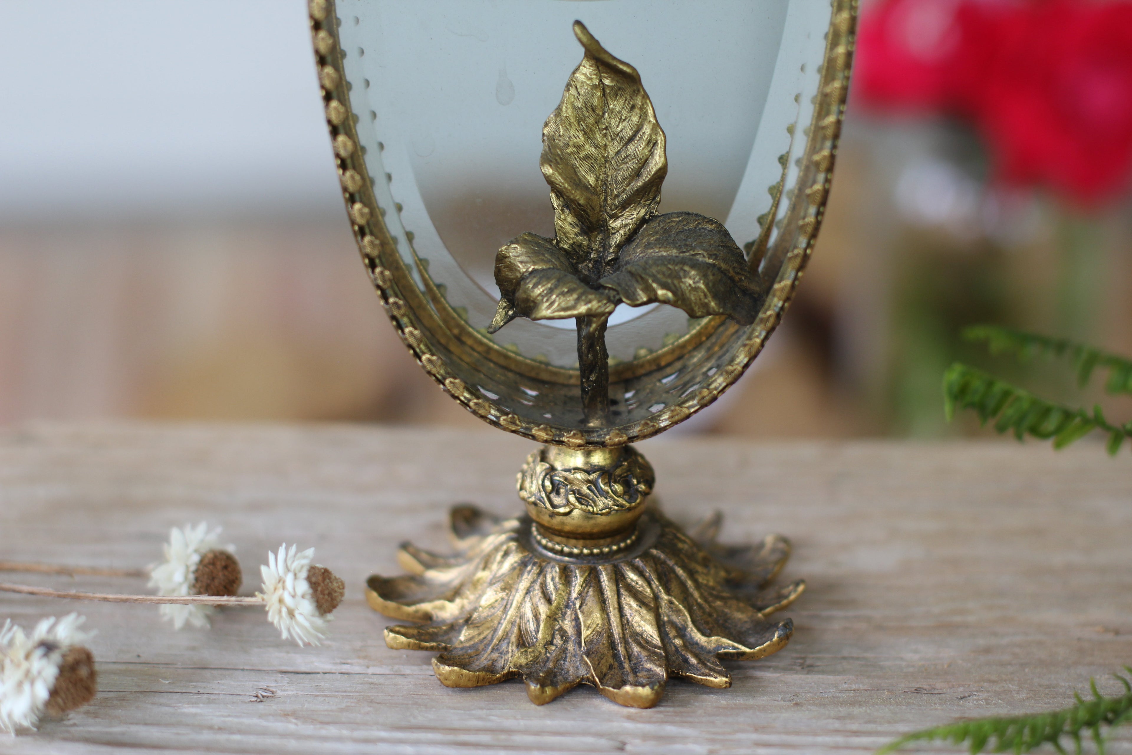 Antique Rare Iris Perfume Bottle