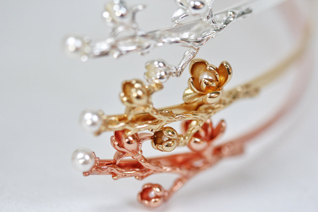 Blooming Magnolia Goddess Crown