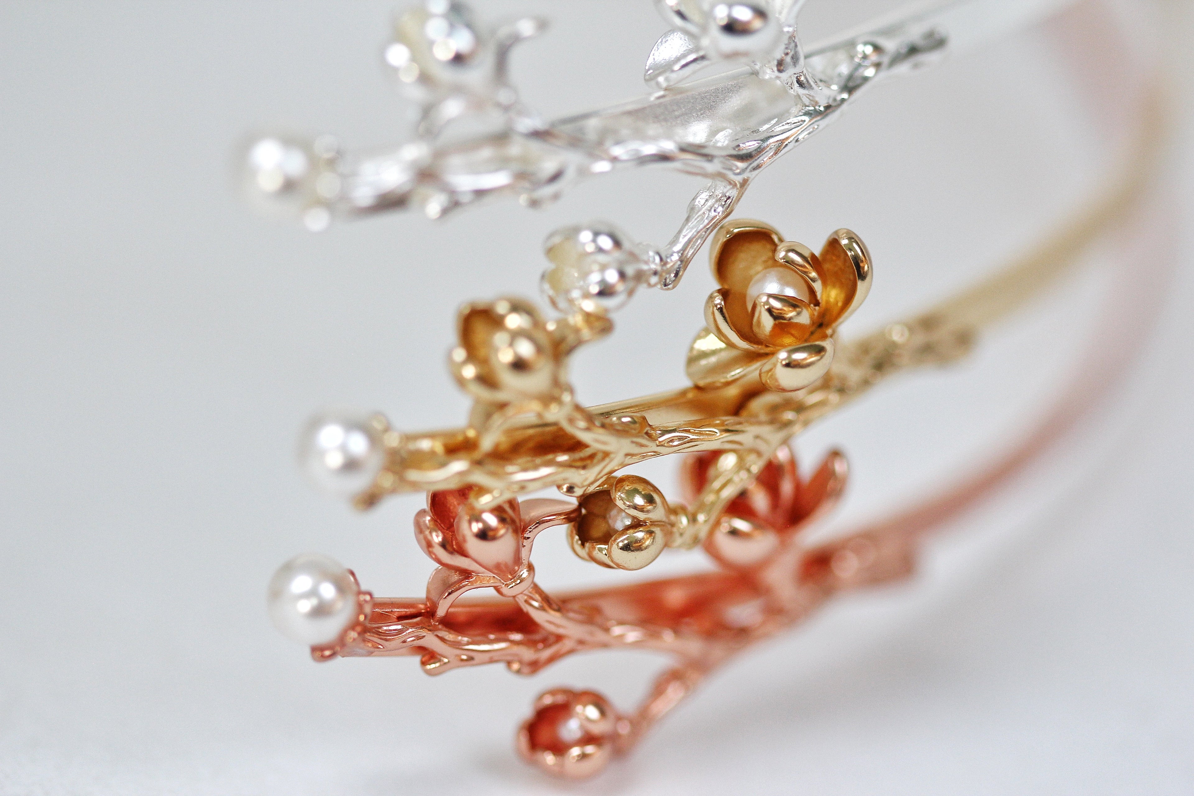 Blooming Magnolia Goddess Crown