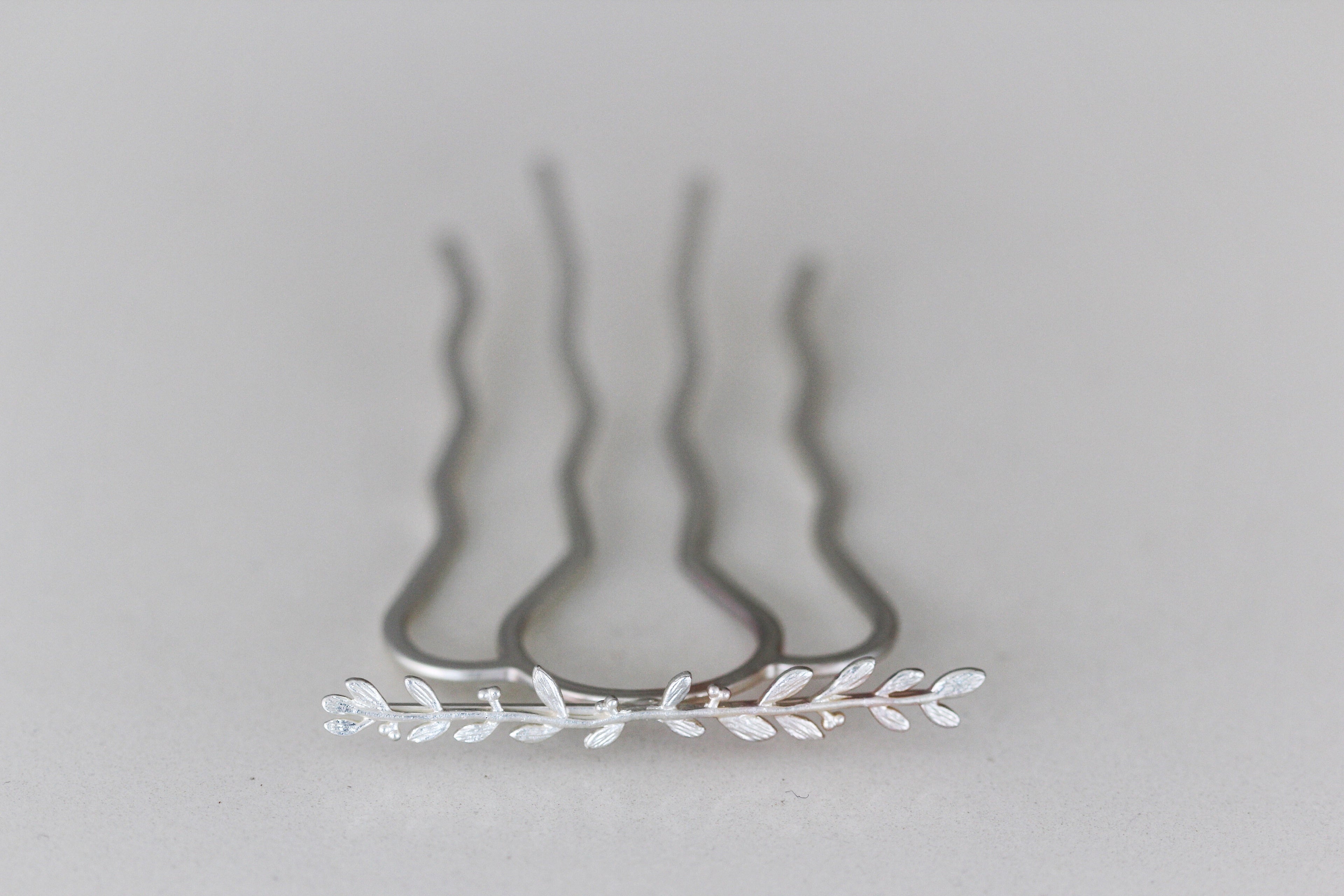 Blooming Twig Branch Hair Prong