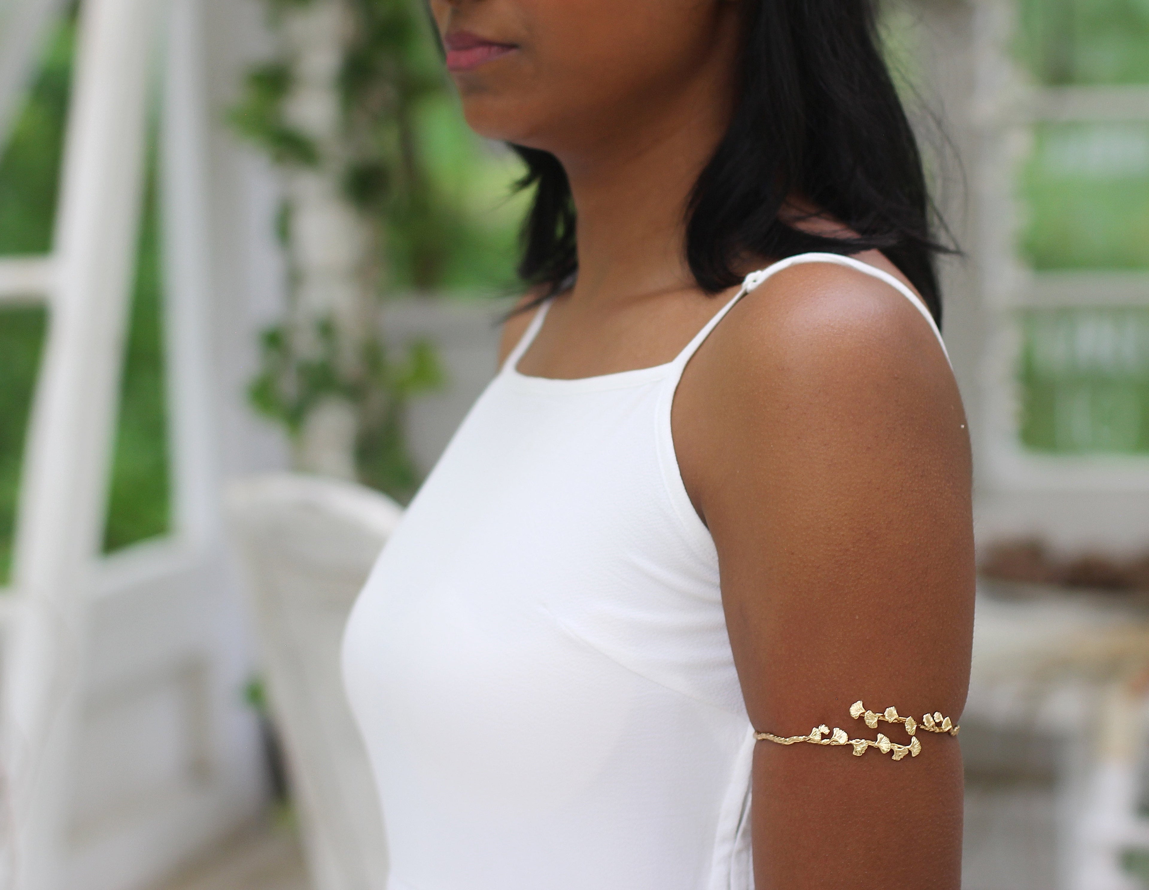 Ginkgo Leaves Armband