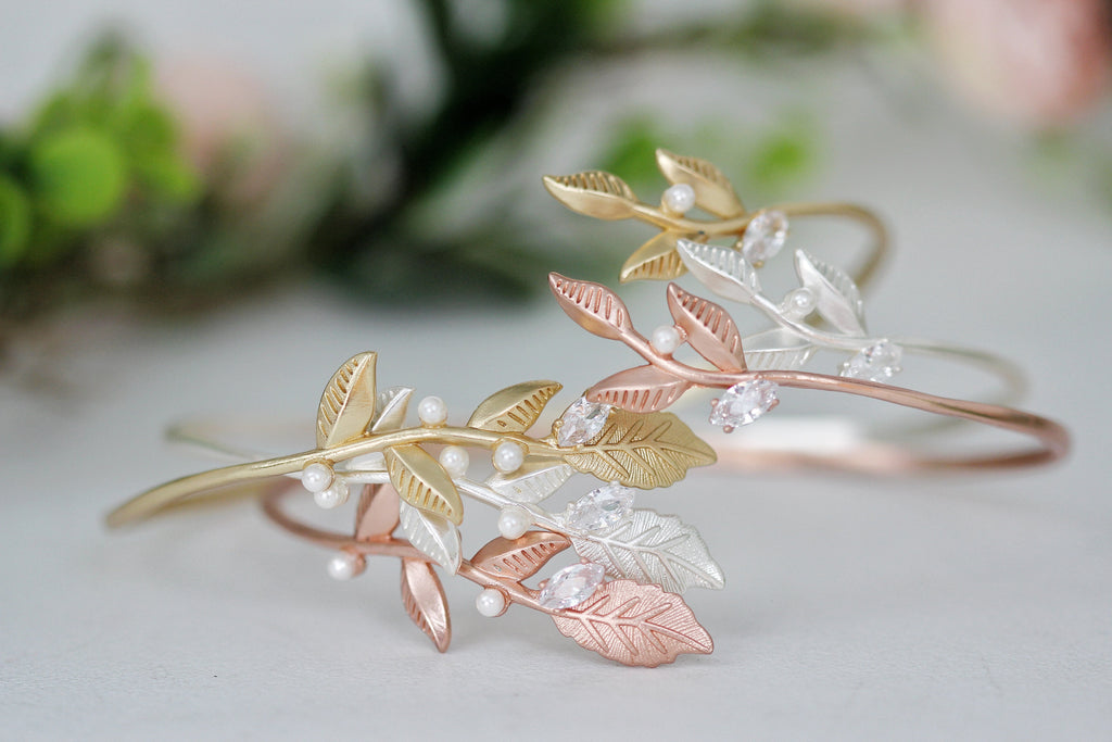 Twigs, Pearls & Crystals Choker