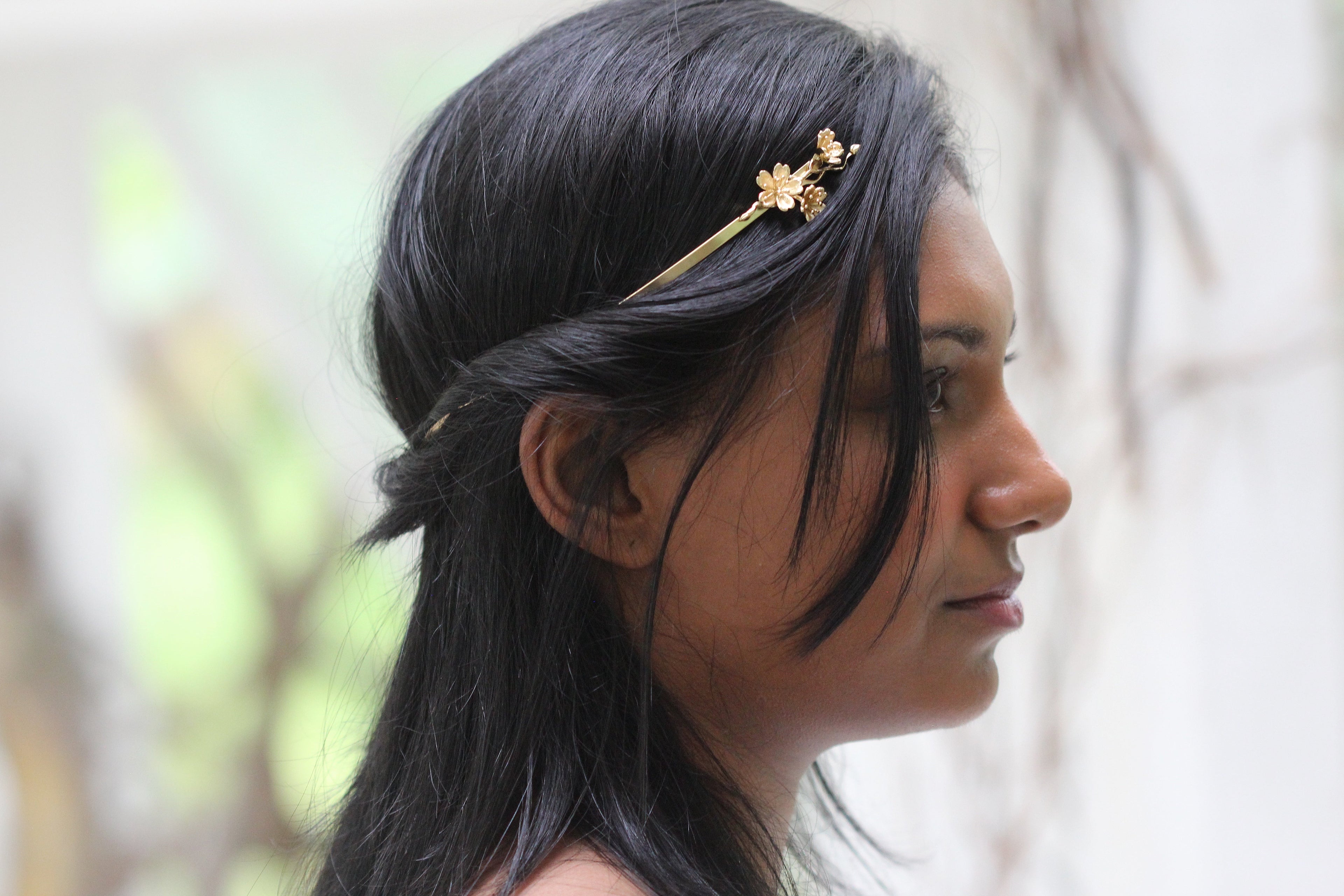 Sakura Blossom Floral Goddess Crown