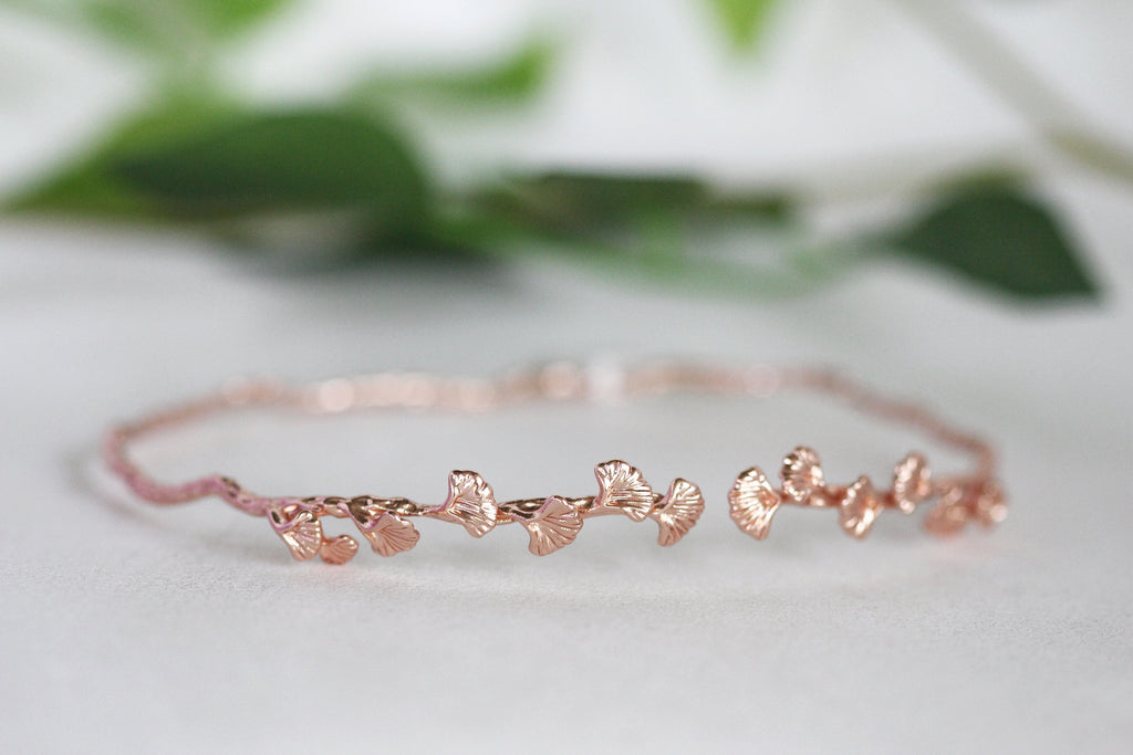 Ginkgo Leaves Armband