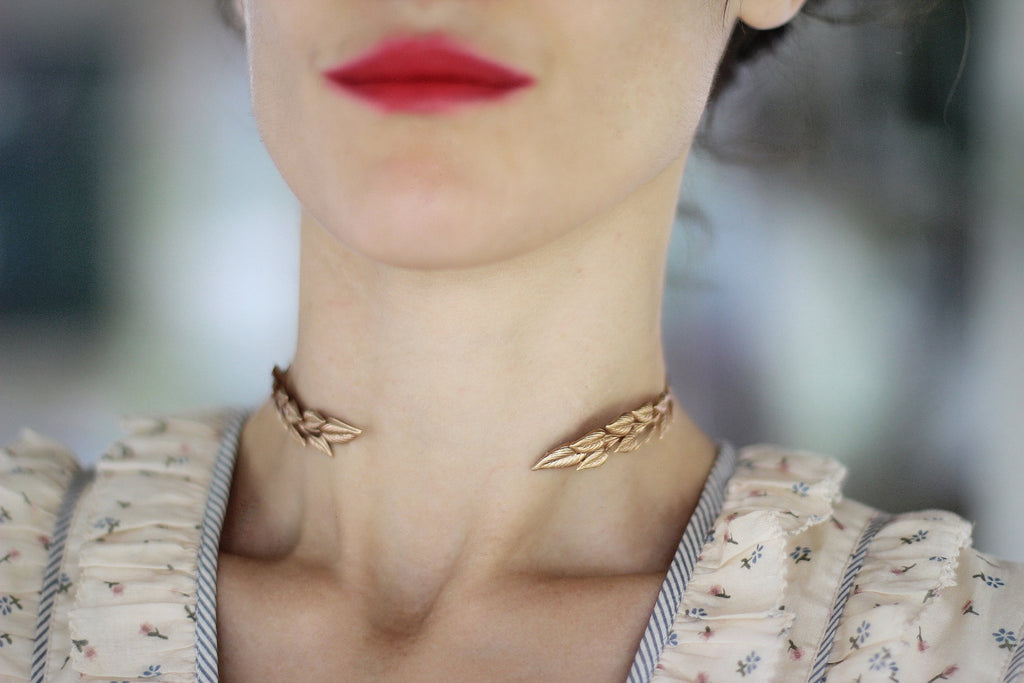 Olive Branch Choker