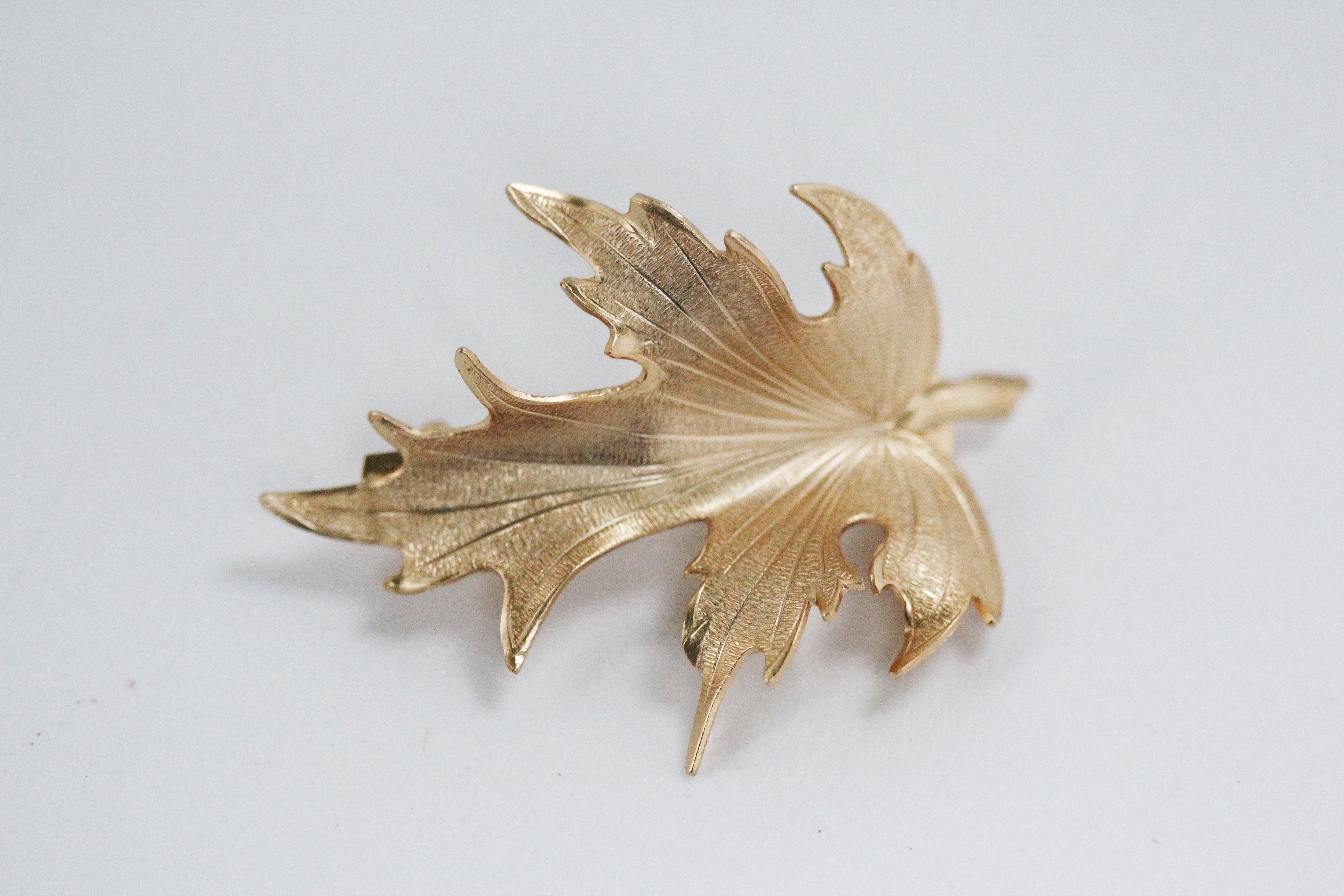 Large Fig Leaf Barrette